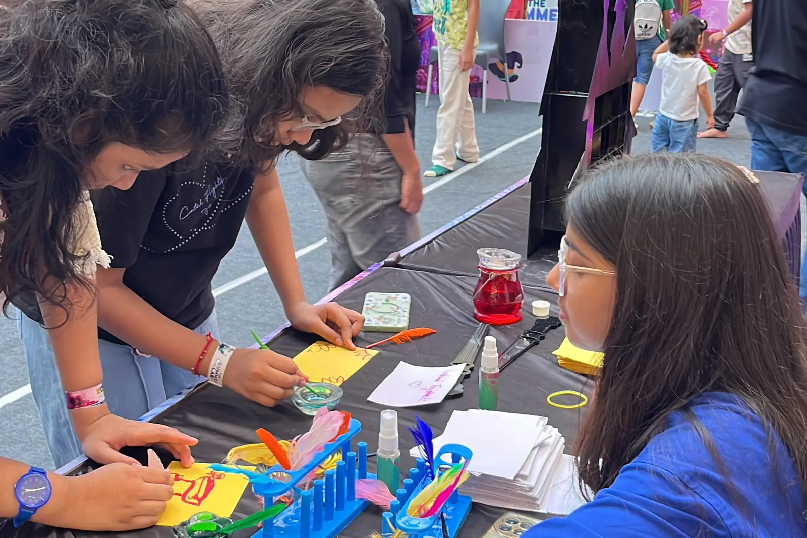 Structured learning, running throughout the fest.